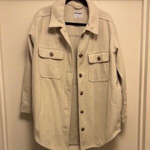 Old Navy Women's Beige Utility Jacket